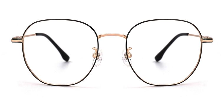 Bezjak Round Black Glasses