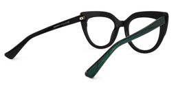 Lloyd Cateye Black Glasses3