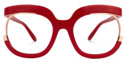 Darice Red Round Glasses0