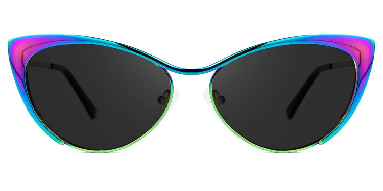 Ellen Iridescent Cat eye Sunglasses