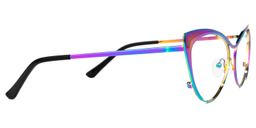 Ellen Iridescent Cat eye Glasses2