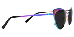 Ellen Iridescent Cat eye Sunglasses2