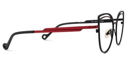 Khan Cateye Black Glasses2