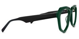 Fondren Geometric Green Glasses2
