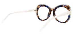 Laury Round Floral Glasses3