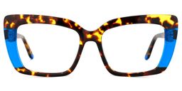 Plouffe Rectangle Tortoise Glasses0