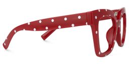 Malcolm Red-Dot Square Glasses2