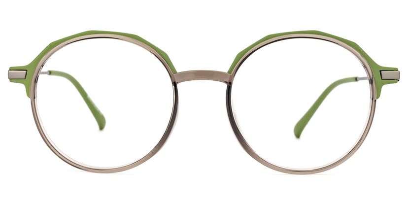 Meyko Round Green Glasses