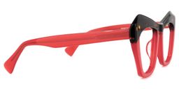 Burnett Cateye Red Glasses2