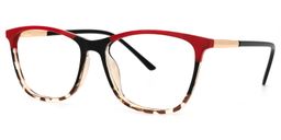 Yamilet Square Red Glasses1