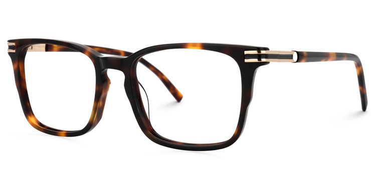 Kornelia Square Tortoise Glasses
