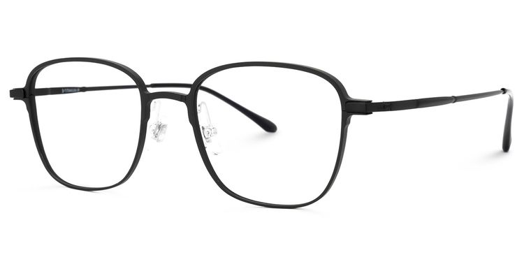 Myrna Square Black Glasses