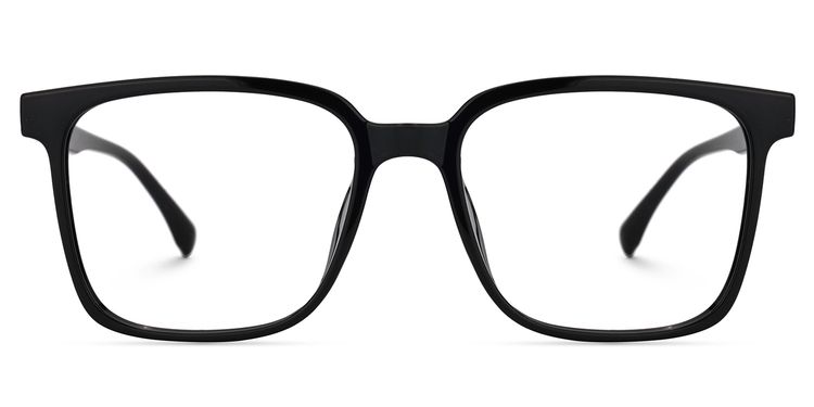 Contreras Square Black Glasses