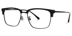 Fayne Square Black Glasses1