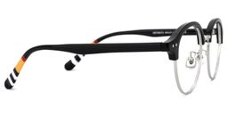 Alise Round Black Glasses2