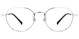 Vasquez Geometric Silver Glasses0