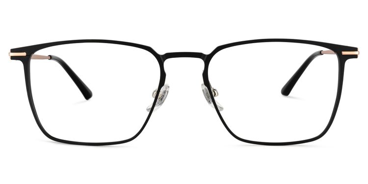 Ramirez Square Black Glasses