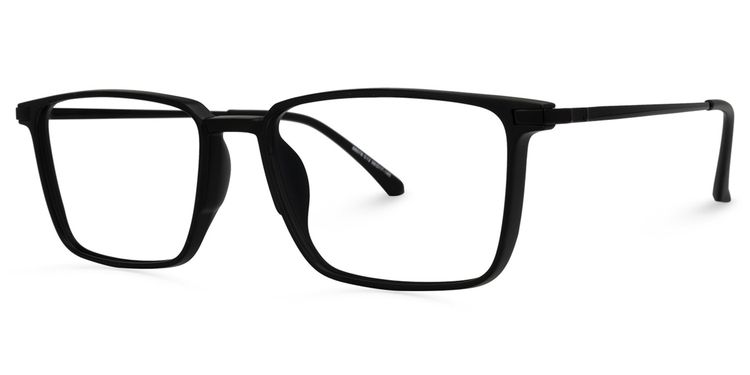 Cardona Square Black Glasses
