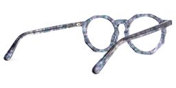 Deehan Geometric Blue-Floral Glasses3