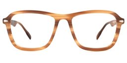 Meyer Square Brown Glasses0