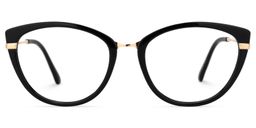 Peden Cateye Black Glasses0