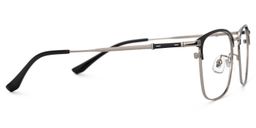 Stanage Browline Silver Glasses2