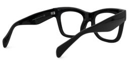 Eberhart Square Black Glasses3