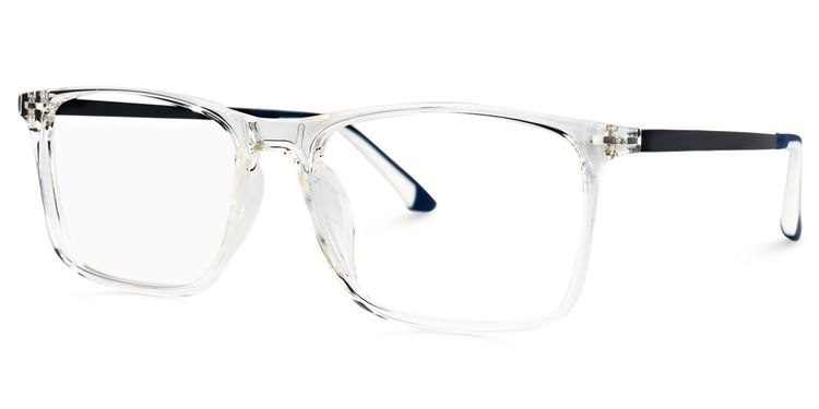 Confer Rectangle Clear Glasses