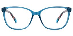 Genie Square Blue Glasses0