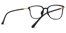 Mander Square Black Glasses3