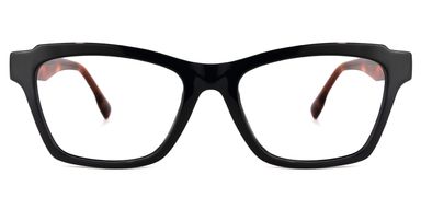 Brito Square Black Glasses