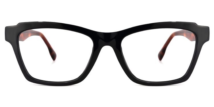 Brito Square Black Glasses