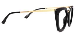 Nandan Cateye Black Glasses2