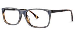 Seabrooks Square Blue Glasses1
