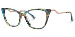 Ivorena Cateye Floral Glasses1