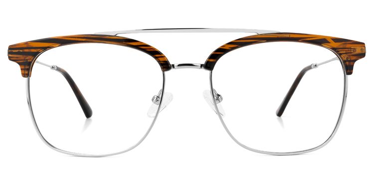 Dornisha Square Brown Glasses