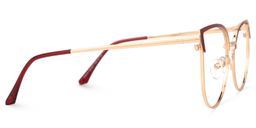 Jenitza Geometric Red Glasses3