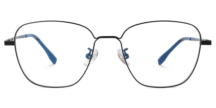 Stern Square Black Glasses
