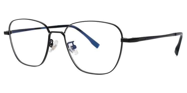 Stern Square Black Glasses