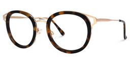 Nakesha Round Tortoise Glasses1