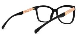 Aracelis Cateye Black Glasses3