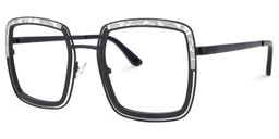 Polomsky Square Black Glasses1