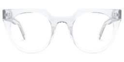 Lucie Cateye Clear Glasses0