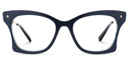 Tameron Butterfly Dark-Blue Glasses0