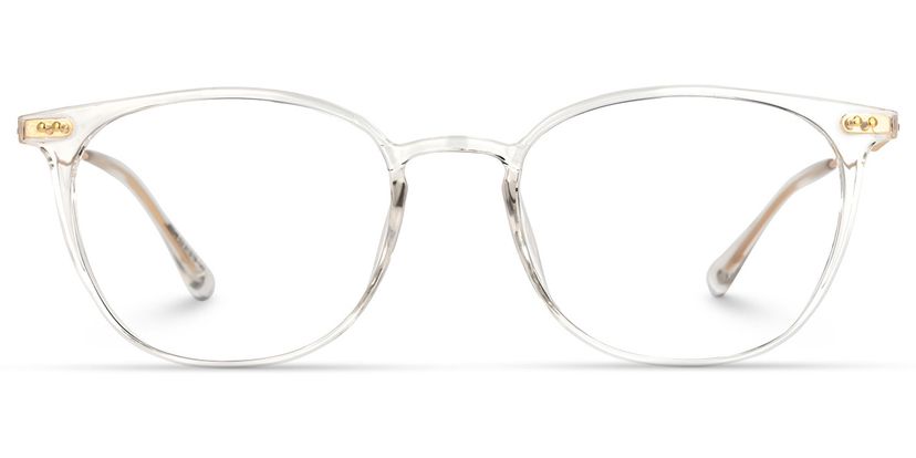 Vilanova Round Clear Glasses