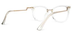 Toradger Cateye Clear Glasses3