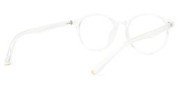 Calvente Round Clear Glasses3