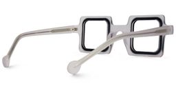 Kemp Square Black Glasses3