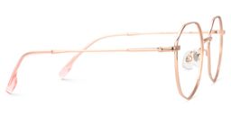 Lipply Geometric Rose-Gold Glasses2