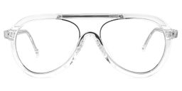Wilfredo Aviator Clear Glasses0